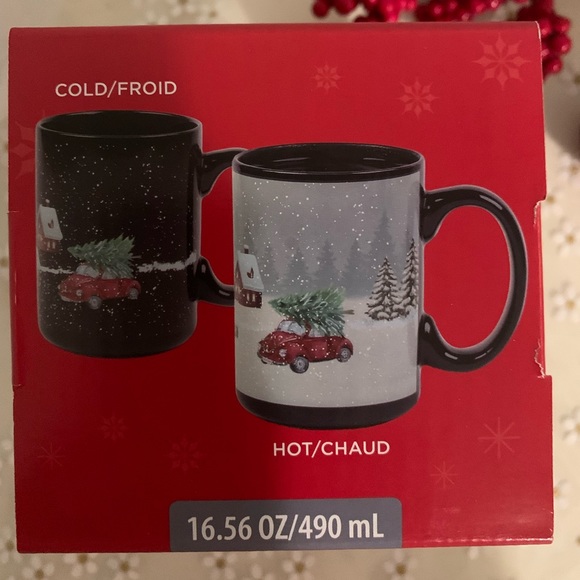 Brand New Colour-Changing Heat Activated Holiday Mug/Christmas Decor - Picture 11 of 12